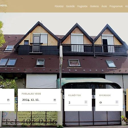 Sashalom Hotel Budapest Eksteriør bilde